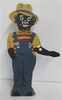 Black Americana Wooden Cut Out. Measures: 24" T x