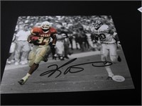 Ricky Williams signed 8x10 photo JSA COA