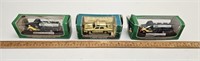 (3) Miniature Hess Collectible Trucks