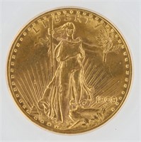 1909/8 Double Eagle MS63 $20 Saint Gaudens