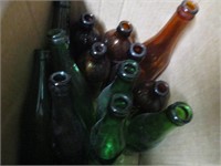 wine bottles .