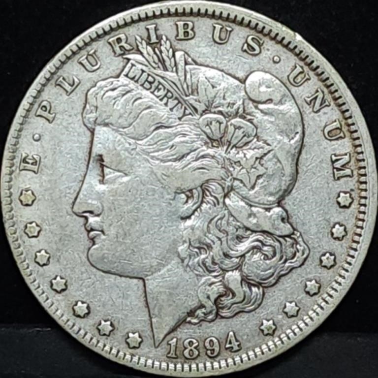 1894-O Morgan Silver Dollar, Better Date