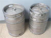2 Aluminum Beer Kegs