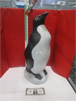 Vintage penguin blow mold