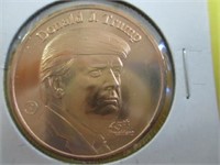 Trump 1 Ounce Copper Coin