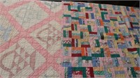 Vintage Handmade Quilts-61x52 & 32x48"