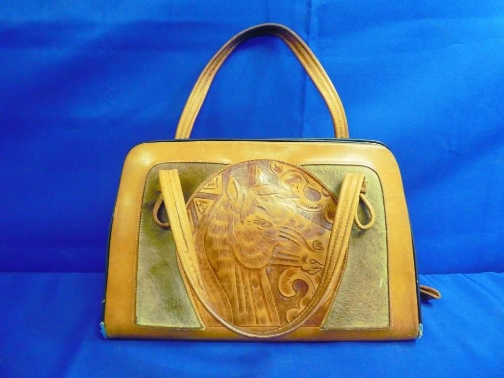 Vintage Leather Hand Bag