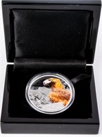 Coin Tasmanian Eagle .999 Fine Boxed Coin