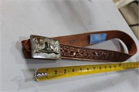 Kids Leather Belt With Buckle