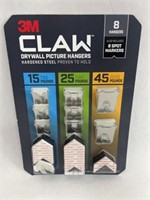 3 M Claw Drywall Picture Hangers