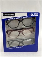 Foster Grant +2.50 Fashion Readers