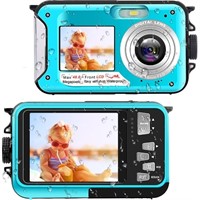 Waterproof Camera Underwater Camera 10FT Dual...