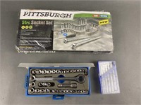 New Pittsburgh 51pc. Socket Set & More