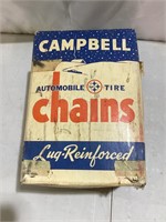Campbell Automobile Tire Chains - Lug Reinforced