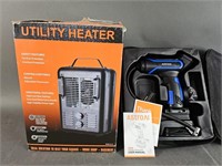 Portable Tire Inflator and Utility Heater