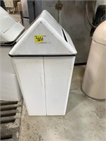 STEEL TRASH CAN