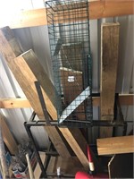 Animal Trap & Metal Utility Cart