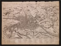 [Map]  Brambilla & Duchetti, Rome, 1582