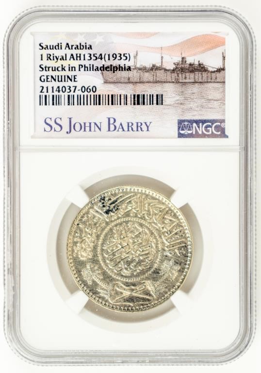 May 21st - World Coin & Currency Auction