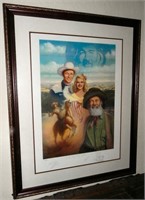 1997 Roy Rogers/Dale Evans/Gabby Hayes Framed