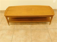 Wooden coffee table 51" long