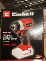 Einhell 18v 1/4 in. Cordless Impact Driver