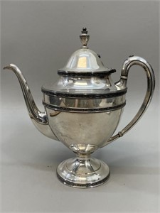 Wilcox Silver Plate Teapot VTG