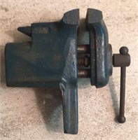 Bench Vise and Anvil