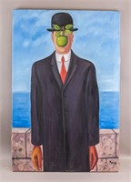 OOC Signed Rene Magritte Galerie H. Pietzsch '1964