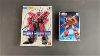 2pc NIP Bandai Robot Model Kits w/ Gundam +