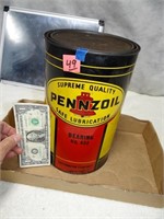 Pennzoil Metal Can w/ Grease