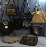 Purse Lot Including Nine Wonderful Bags Such As