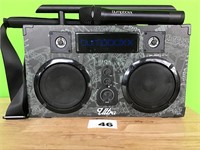 Bumpboxx Small Boombox with Microphone
