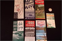 Lot Vintage 50's & 60's New Your Tourist Brochures