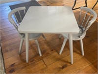 Small child’s Table & Two Matching Chairs