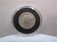 1923 S Mercury Silver Dime