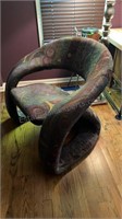 Vintage JAYMA Modern Art Design " Tongue" Chair