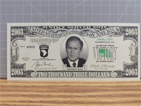 President Bush Banknote