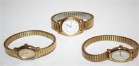 3 Ladies Wrist Watches Bulouv, Timex (3 Pcs)