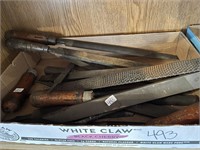 BOX OF CHISELS