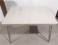 Metal Base Table w/ Leaf