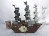 Horloge en forme de bateau - Boat shaped clock