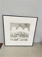 framed Ltd print 1/5 "Dunvegan" Miriam Gair 82'