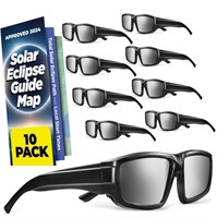 P3714  Eclipse Glasses, 2024 CE ISO, 10 Pack
