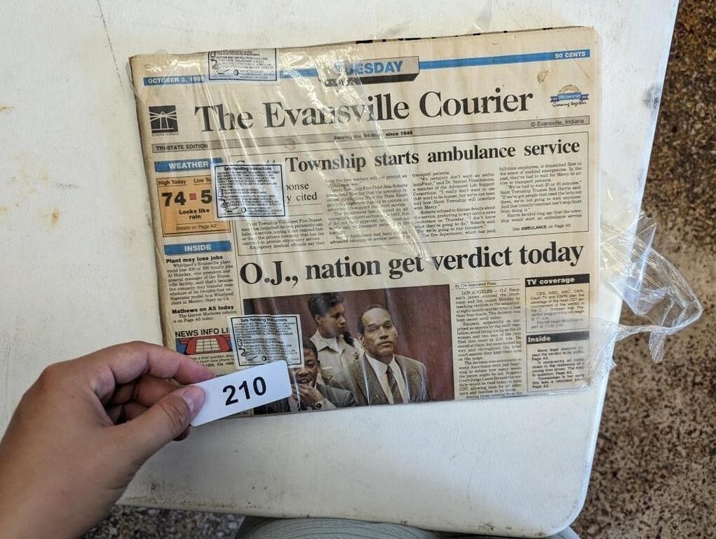 Vintage Newspaper