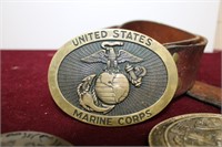 U.S Marine Corps Belt & Buckles