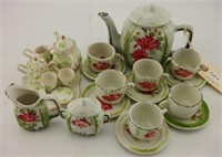 (2) Childs tea sets: 8pc Japanese and 9pc