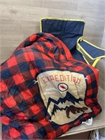 Kids Camp Chair and Sleeping Bag