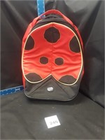 Ladybug Backpack W/ Wheels