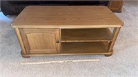 Oak Coffee Table 46x24x18 Heavy Contents Not